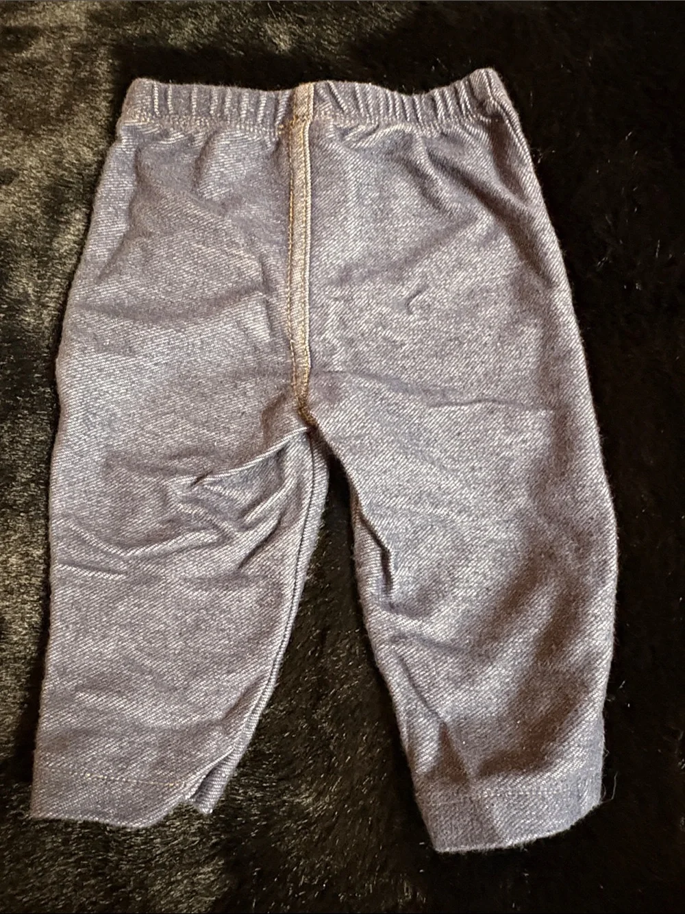 Carter's Heathered Blue Knit Denim Pants